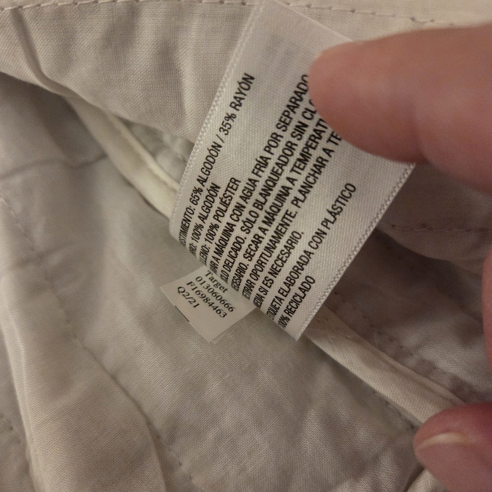 Universal Thread sz L lightweight‎ quilted jacket ditsy floral cottagecore boho - Picture 13 of 13